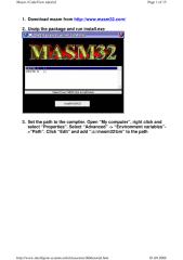 MASM32 CodeView Tutorial.pdf