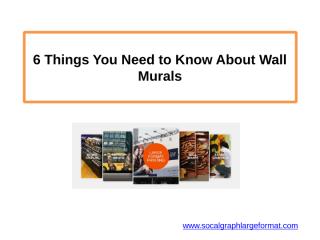 6 Things You Need to Know About Wall Murals.pptx