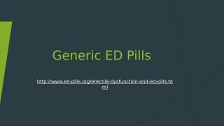Generic ED Pills.pptx