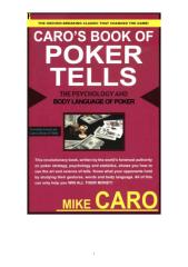 Caro's Book of Poker Tells (Mike Caro).pdf