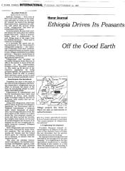 Ethiopia Drives Its Peasants Off the Good Earth - Perlez.pdf
