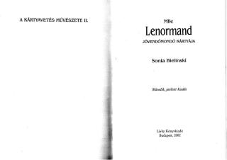 sonia bielinski - mlle lenormand jövendőmondó jóskártyája.pdf