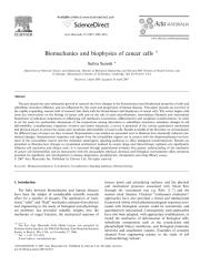 biochemistry and biophysics of cancer cells.pdf